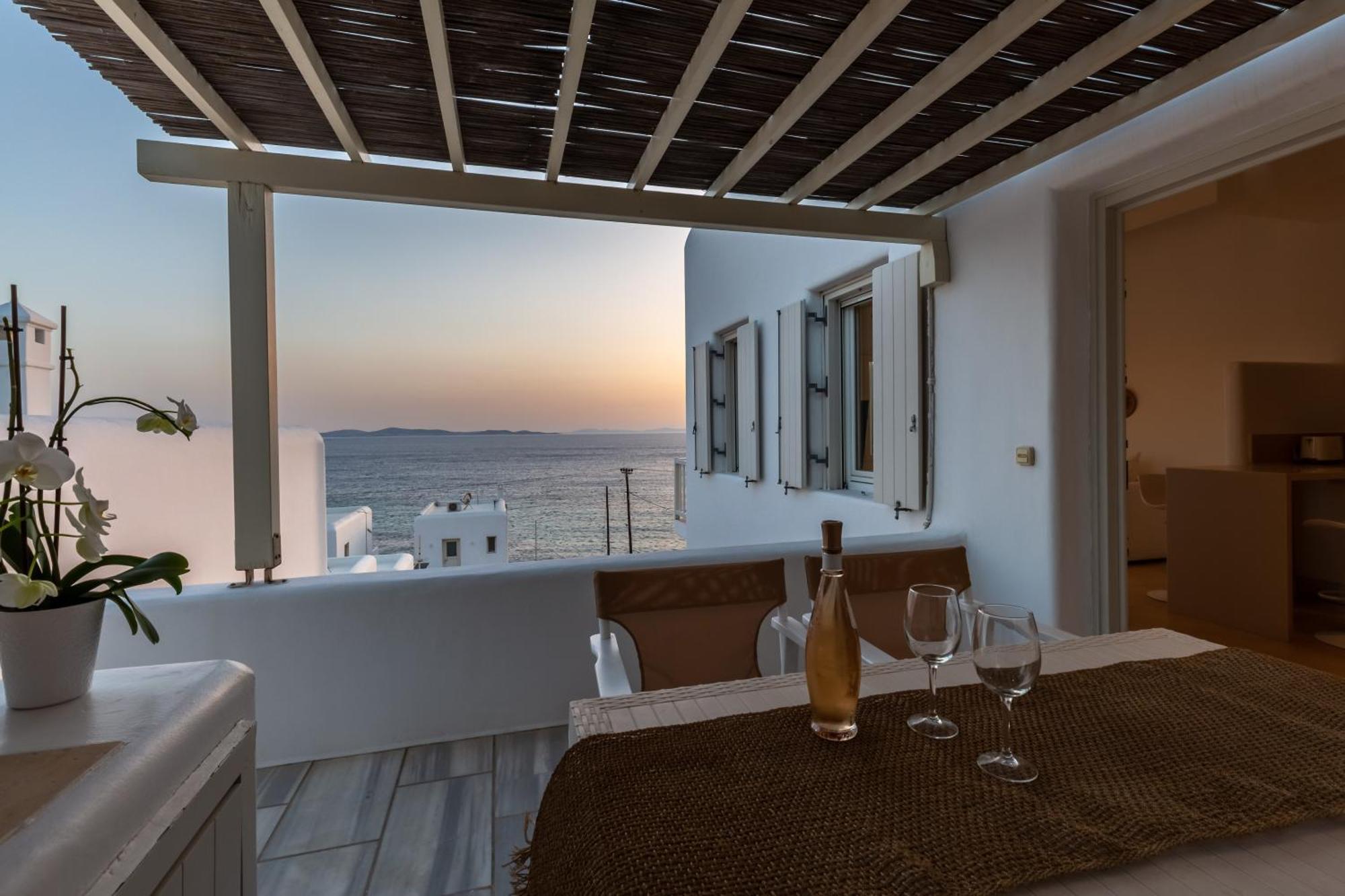 Namaste Boutique Apartments Mykonos Tourlos Esterno foto